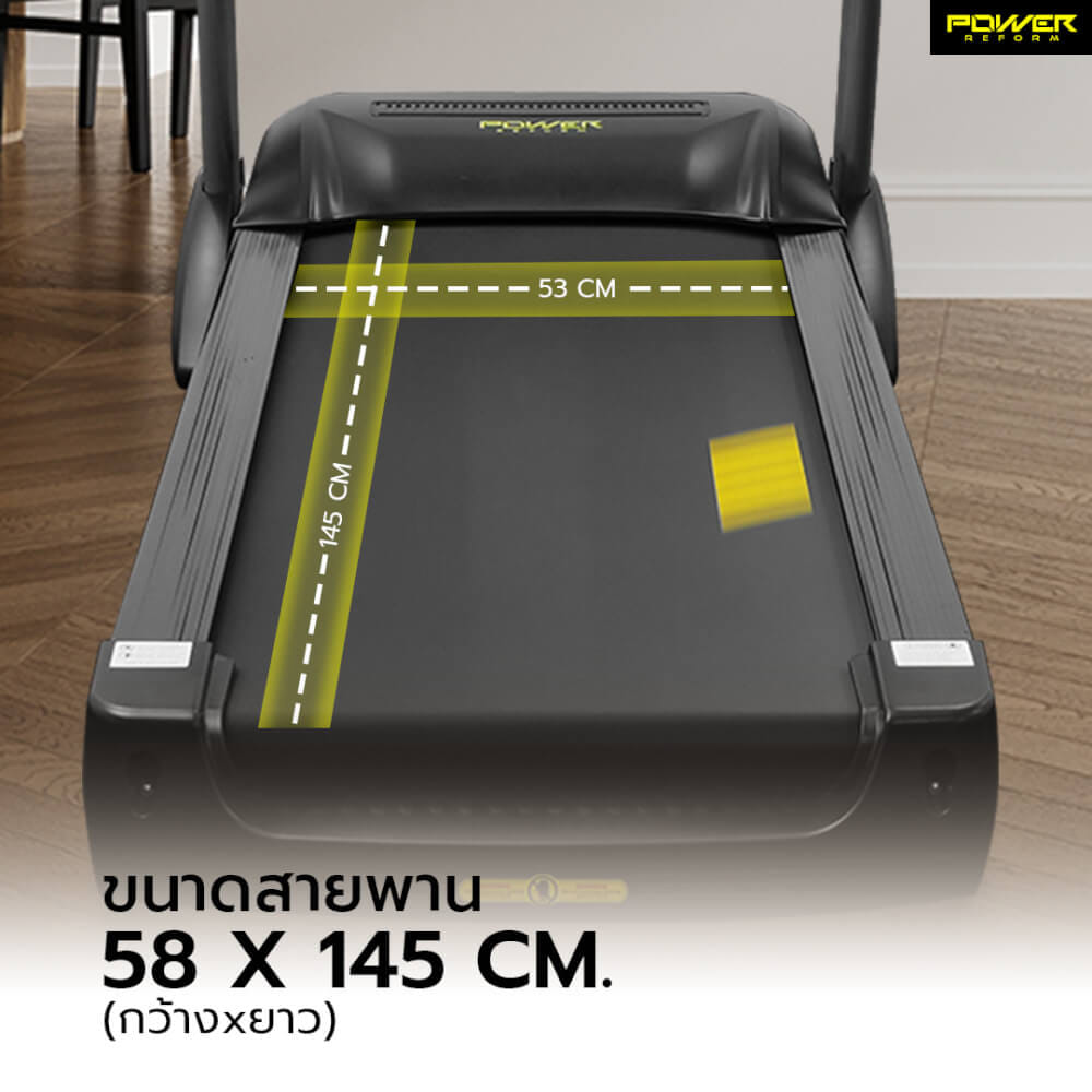 ลู่วิ่งไฟฟ้า POWER REFORM รุ่น PERFORMA PTX-40 มอเตอร์ AC 5 HP_9